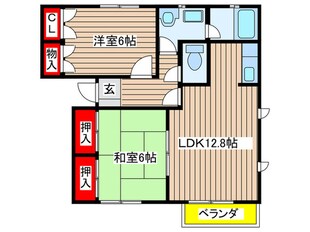 トル－スヒルズＩＴＭ　Ｂ棟の物件間取画像